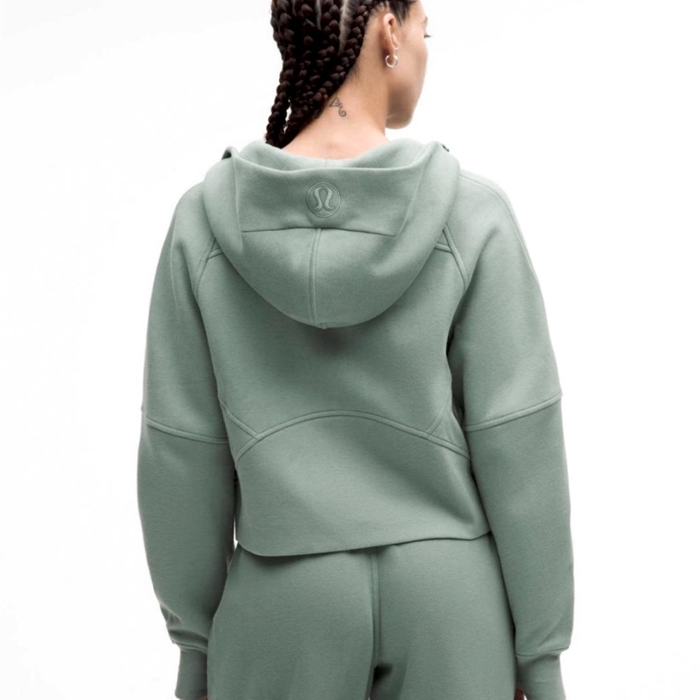 Lululemon Scuba Oversized Half Zip Hoodie in Crater Blue.  Size M/L